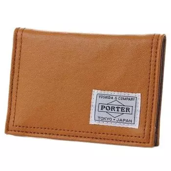 PORTER Pass Case Пропуск (Случай Фристайла) [Светло-коричневый/1 размер]