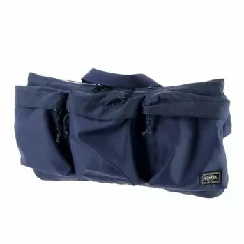 PORTER поясная сумка Fanny Pack темно-синяя (Портье) [СИЛА] 3.