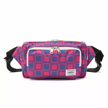 Porter PORTER PATTERN Pattern Поясная сумка Поясная сумка 683-16158 Клетчатый22