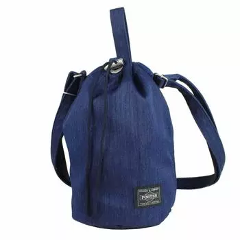 Porter Сумка через плечо PORTER из денима 892-15102 Indigo50