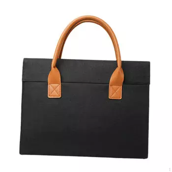 Портфель для мужчин и женщин, деловая сумка для работы, офиса, ежедневных поездок на работу 34x26x4 cm Gray