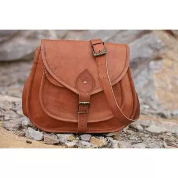 ПОРТФЕЛЬ РУЧНОЙ РАБОТЫ. Сумка для ноутбука ручной работы из козьей кожи 7 x 9 x 3 in коричневый