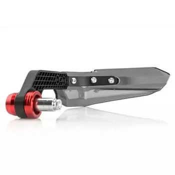 Поручни для мотоциклов, анодированные поручни для мотоциклов, универсальная защита от ветра для руля 7/8 дюйма, красный