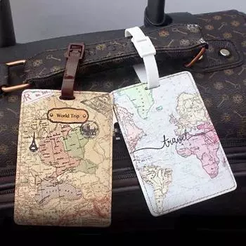 Посадочный талон на чемодан в самолете, бирка для багажа, бирка для посадочного талона, Fasion Pu, багажная бирка для мужчин F