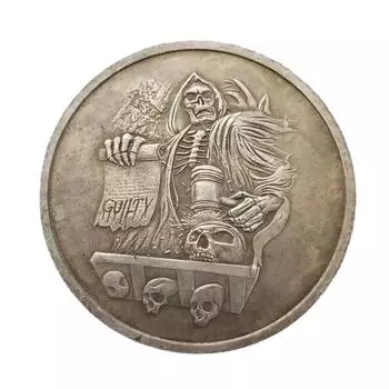 Посеребренная латунь Антикварные изделия ручной работы One Size чёрный