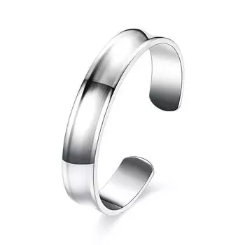 Посеребренный браслет Серебряный браслет S925, свадебный браслет, серебряный ювелирный браслет, модные украшения, открытый большой браслет