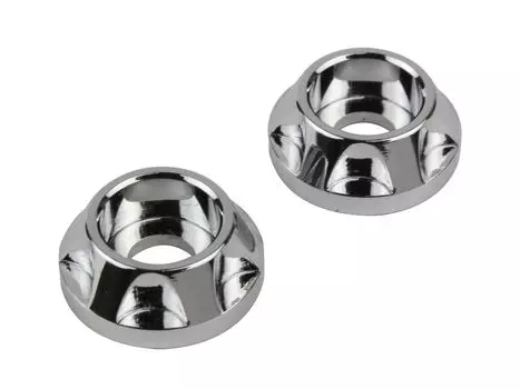 POSH FAITH Мотоциклетные аксессуары Держатель крышки типа НАСА для крышки M5 004285 Болты, Плакированные,