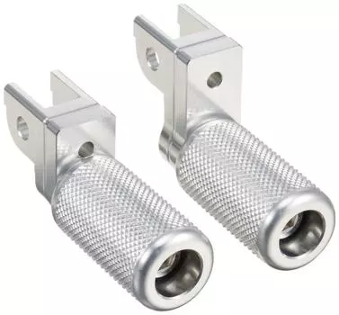 POSH FAITH Мотоциклетные фрезерованные подножки Тип 2 Серебристые для TW225 (023073-03)