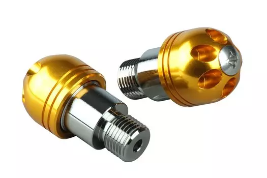 POSH FAITH Мотоциклетные принадлежности Наконечник руля Большой наконечник руля M16 для транспортных средств Yamaha Yamaha M16 Тип Золотая заглушка руля (Тип веса) МТ-09 МТ-07 и т.д. золотой