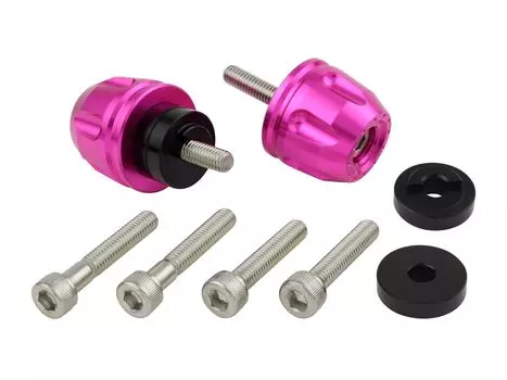 POSH FAITH Мотоциклетные принадлежности Наконечник руля Револьверный наконечник Оригинальная ручка M6 Тип CT125 Hunter Pink Honda/Suzuki CB1300SF/SB Cub и т. д.. 032176-32 розовый