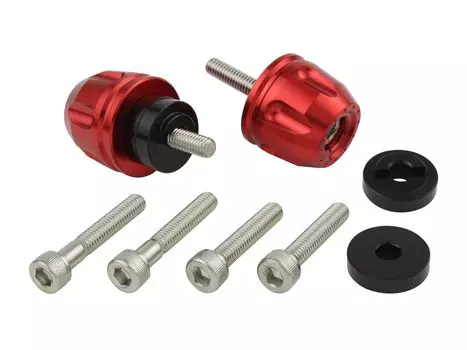 POSH FAITH Мотоциклетные принадлежности Наконечник руля Револьверный наконечник Оригинальная ручка M6 Тип CT125 Hunter Cub Красный Honda/Suzuki CB1300SF/SB и т.д.. 032176-02 красный