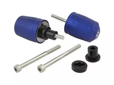 POSH FAITH Мотоциклетные принадлежности Наконечник руля Сверхтяжелый наконечник руля Тип 2 для оригинального руля Kawasaki M6 Тип NINJA и другие Матово-синий H2-SX