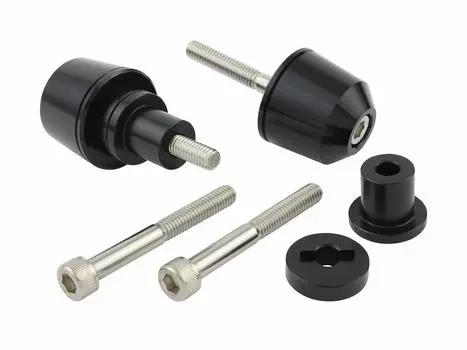 POSH FAITH Мотоциклетные принадлежности Наконечник руля Твердый наконечник руля Оригинальный руль Kawasaki Тип Диаметр M6 NINJA и другие Черный наконечник руля (Внешний чёрный