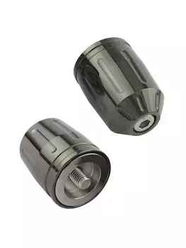 POSH FAITH Мотоциклетные принадлежности Наконечник руля Ультра Тяжелый наконечник руля Тип 2 Для Оригинального руля Kawasaki Тип M8 NINJA250 Z900RS ZRX1200DAEG Черный