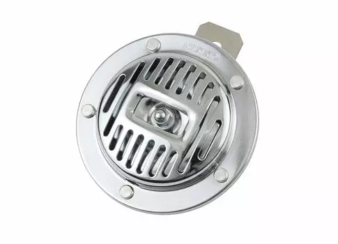 POSH FAITH Мотоциклетный Хромированный 913901 Звуковой сигнал, ГЛЯНЦЕВЫЙ, Универсальный,