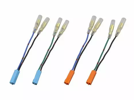 POSH FAITH Мотоциклетный комплект переходных шнуров для указателей поворота Разъем 093275 (Тип Honda)