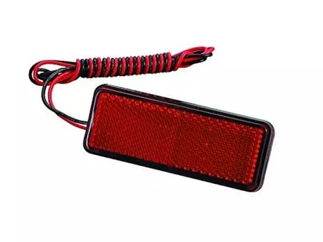 POSH FAITH Мотоциклетный светодиодный квадратный отражатель (Один) 900090-L