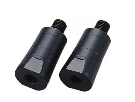 POSH FAITH Мотоциклетный удлинительный кронштейн для HG поворотников, 2 шт., 40 мм, черный, (Код продукта 093040-06) чёрный