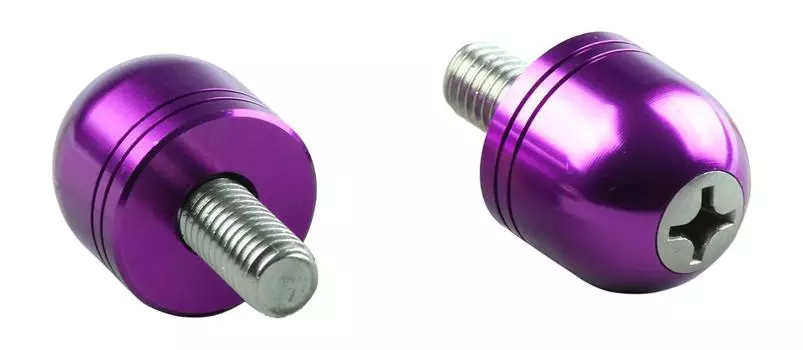 POSH FAITH Motorcycle Handlebar Type for Kawasaki 8mm Bolt Ends, 2, Motorcycles, Diameter, Blueberry, 031073-05 голубика