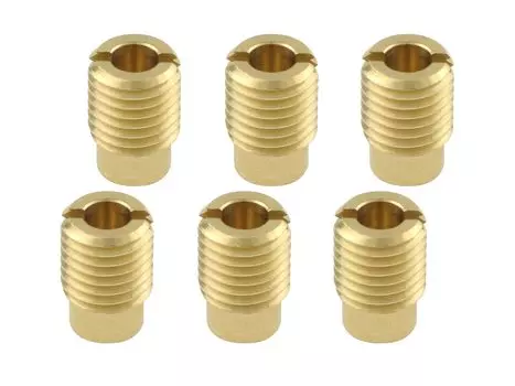 POSH FAITH Набор главных жиклеров для мотоцикла с мелкой резьбой KEIHIN (6x8.5) (714810-10) золотой