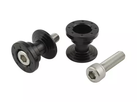 POSH FAITH POSH Мотоциклетные аксессуары Алюминиевый Туринговый Грузовой Крюк M8 Короткий Черный 004038-06 чёрный