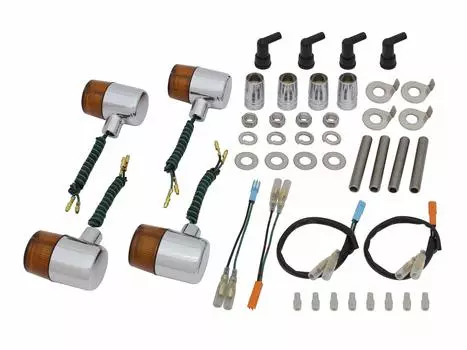 POSH FAITH принадлежности для мотоциклов поворотник классический 71 тип поворотник модель автомобиля набор CB1100 позолоченная линза (10-13 лет) Корпус/Оранжевый 051091-53