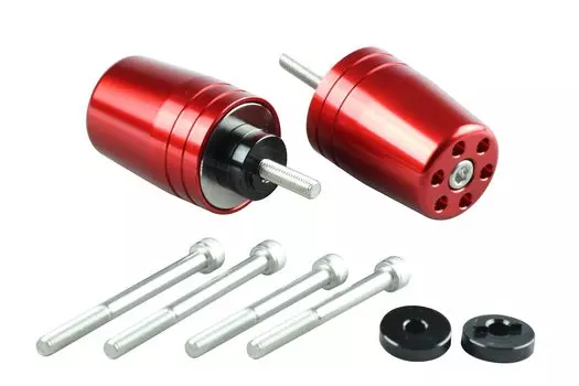 POSH FAITH Товары для мотоциклов Наконечник руля Сверхтяжелый наконечник руля для оригинального руля типа M6 CB400SF Красный Honda/Suzuki CB1300SF/SB и т. д. красный