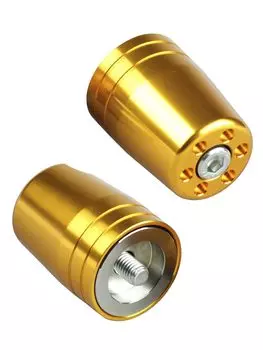 POSH FAITH Товары для мотоциклов Наконечник руля Сверхтяжелый наконечник руля для оригинального руля Kawasaki Тип M8 NINJA250 Z900RS ZRX1200DAEG Золотой и т. д. золотой