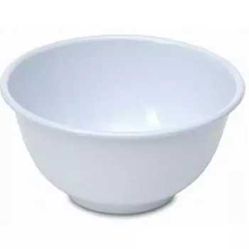 Posh Living Kitchen Goods Enamel Bowl L Scandinavian Country Stylish and Cute Antique White WW белый