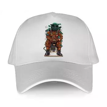 Последние хлопковые летние бейсболки для мужчин, Snapback Alone In Space Robot, шляпа Harajuku в стиле хип-хоп, женская кепка для взрослых yawawe, кепка для гольфа Adjustable