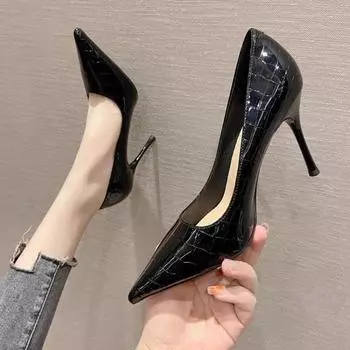Последние женские туфли-лодочки Высококачественная женская офисная обувь класса люкс для женщин Распродажа Быстрая доставка Акция Оптовая продажа Популярное предложение 34