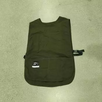 Последний японский стиль жилет фартук с несколькими карманами мужской женский официант рабочая одежда регулируемые расширенные плечевые лямки фартук зелёный