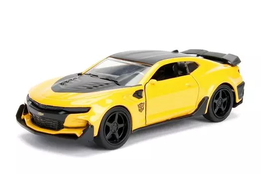 Последний рыцарь 2017 Jada Toys Metals Scale Diecast Vehicle Bumblebee TRANSFORMERS MOVIE 5 THE LAST KNIGHT JADA TOYS METALS DIE CAST BUMBLEBEE TF Overseas жёлтый