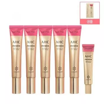 [Последняя награда за покупками на дому] Крем для глаз AHC, сезон 12, ампулы Premier, 5 упаковок по 40 мл + 1 пробник