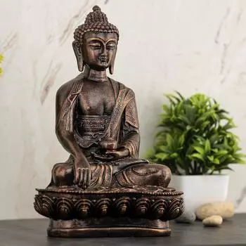 Последняя статуя Будды, экспонат, идол, предметы домашнего декора для гостиной и подарки (Античная медь)