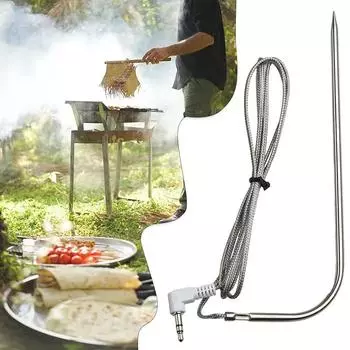 Последовательные и идеальные результаты. Сменный зонд для мяса для грилей Traeger и грилей на древесном угле/древесной щепе. белый