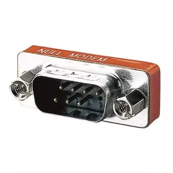 Последовательный обратный адаптер ELECOM D-Sub9 Pin Female на D-Sub9 Pin Male для расширения/преобразования AD-R9