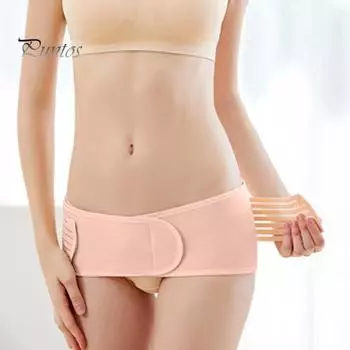 Послеродовой пояс для живота, усиление, способствует сокращению матки, восстановлению таза, пояс для кесарева сечения двойного назначения, для уверенности в изменении формы тела XL бежевый