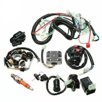 POSSBAY новый электрический жгут проводов ткацкий станок CDI комплект статора для ATV QUAD 150CC 200CC 250CC