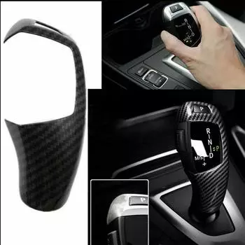 POSSBAY Новый стиль углеродного волокна чехол переключения передач для BMW X3 X4 X5 X6 F20 F22 F30 F32 F10 F12