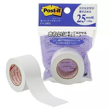 Post-it Cover Up Tape 25mm x 10m Refill White CV-25RN