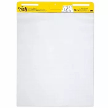 Post-it easel pad with grid (25 x 25 mm square) 762 x 634 mm White 30 pieces EASEL 560