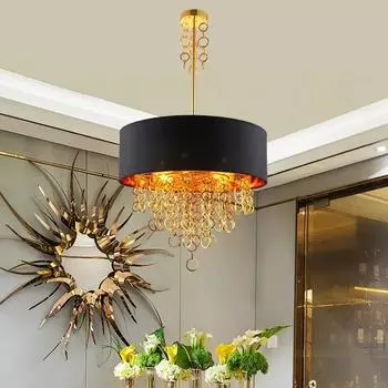 Post-modern Gold Pendant Lights kitchen/Living room/Restaurant Room Luminaire home decor led Personality design pendant lamp