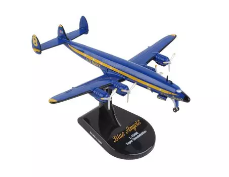 POSTAGE STAMP US Marine Corps Finished Model C-121J (L-1049G) Blue Angels #8 PS5806-2 синий