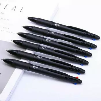 Поставка 0,7 мм 4 в 1 шариковая ручка школьный сменный блок офис многоцветный 0.7mm