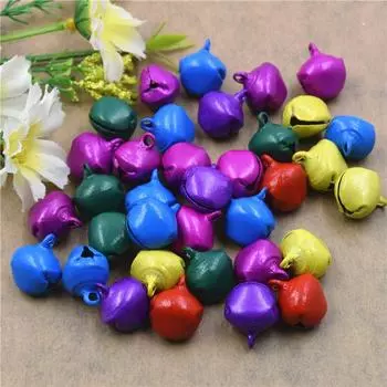 Поставка аксессуаров колокольчики в виде утиного клюва золотые колокольчики в виде кунжута цветные железные колокольчики 6 8 10 12 14 мм 6 mm разноцветный