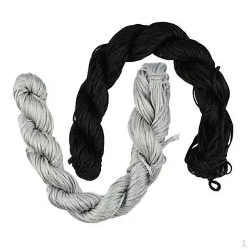 Поставка браслетов из многоцветного нейлонового плетеного шнура длиной 60 метров и диаметром 1 мм.