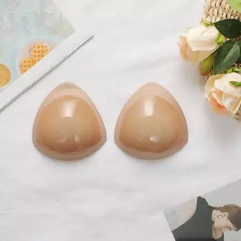 Поставляем самоклеящиеся невидимые наклейки на грудь, биологические самоклеящиеся силиконовые невидимые нагрудные прокладки для нижнего белья, сверхтолстые губчатые прокладки для нижнего белья average size