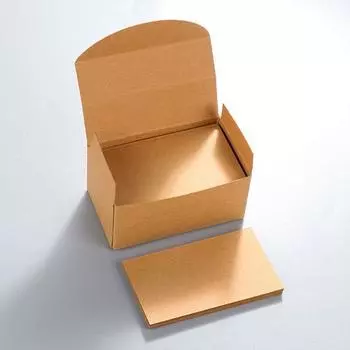 Postcard Blank White Notebook Cards Kraft Paper Sticky Notes Note Pads Message Cardboard Memo Pad