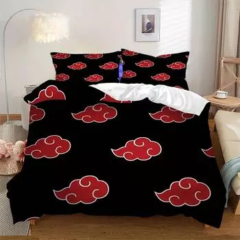 Постельное белье Домашний текстиль Облако Одеяло Чехол Наволочка Цифровая печать Комплект из трех предметов 3D 70 * 133 two-piece set